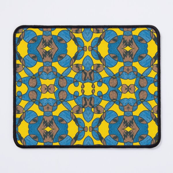 Item preview, Tangled Yellow and Blues designed and sold by AnnIsThinking.