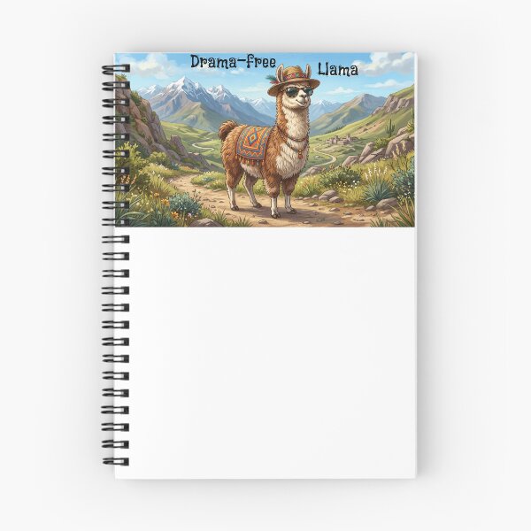 Item preview, Drama-free Llama designed and sold by J-Smooth.