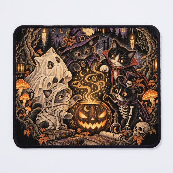 Item preview, Cute Halloween Cats Trick or Treat – Spooky Costume Kittens designed and sold by will freed18.