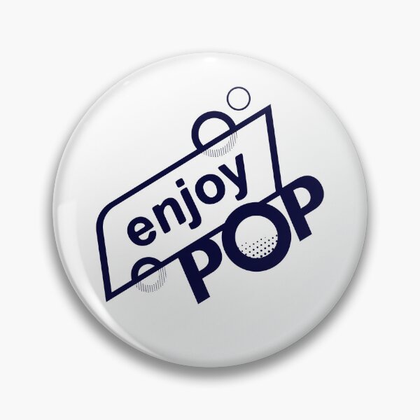 Artikelvorschau, "Enjoy POP Logo" (DUNKEL) entworfen und verkauft von  Enjoy Artwork .