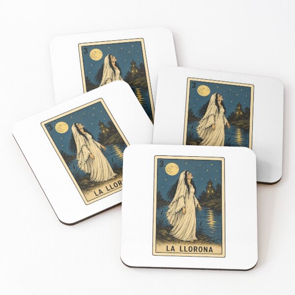 Item preview, La Llorona Loteria Card designed and sold by MCMHDesigns.