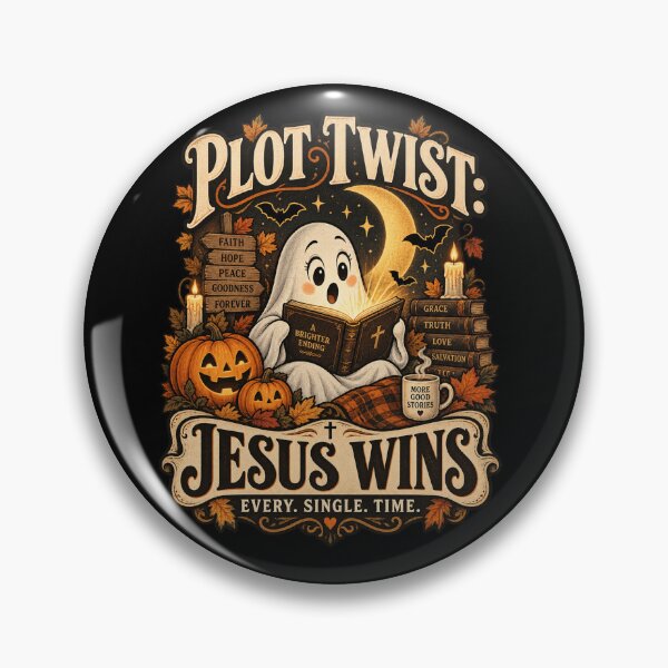 Item preview, Plot Twist Jesus Wins Every Single Time – Christian Halloween designed and sold by will freed18.