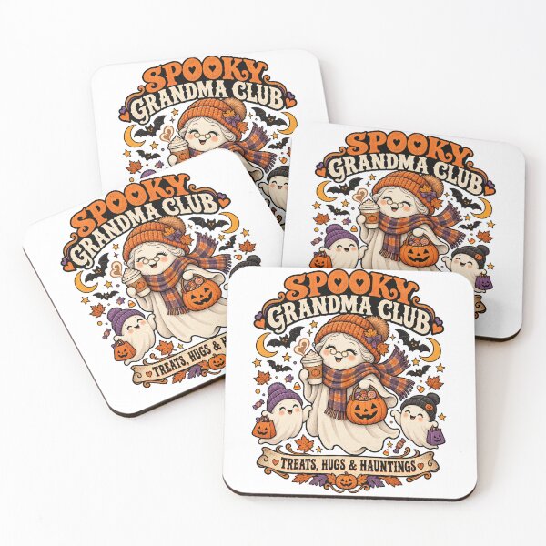 Item preview, Spooky Grandma Club – Cute Halloween Ghost Family designed and sold by will freed18.