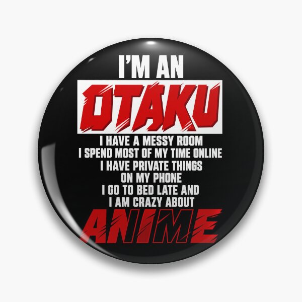 Item preview, Funny Otaku Anime Lover Lifestyle Quote Typography designed and sold by sidki-SDK.