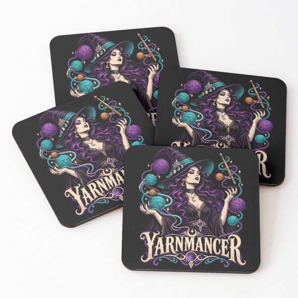 Item preview, Yarnmancer Gothic Witch Crochet designed and sold by Text2tee.