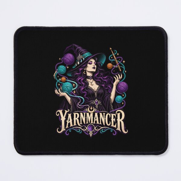 Item preview, Yarnmancer Gothic Witch Crochet designed and sold by Text2tee.
