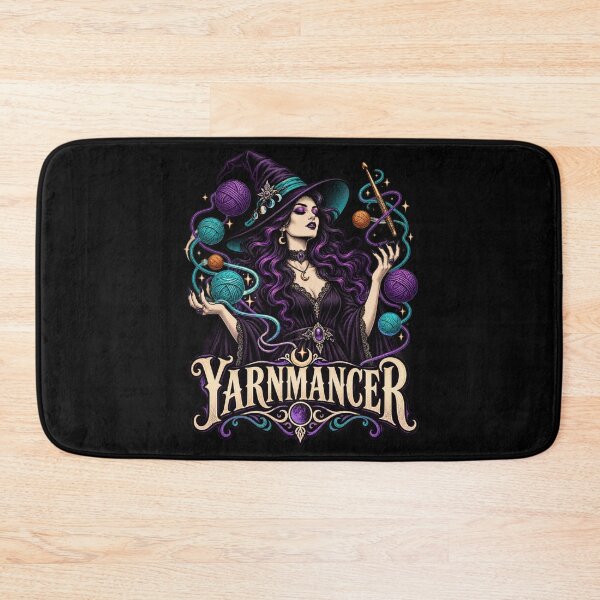 Item preview, Yarnmancer Gothic Witch Crochet designed and sold by Text2tee.