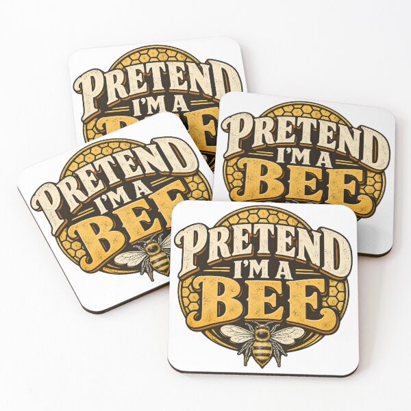 Item preview, Pretend I'm a Bee Lazy Halloween Costume Funny Bee designed and sold by OUICHA.