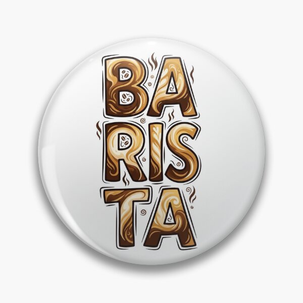 Artikelvorschau, Barista entworfen und verkauft von dehosteleria.