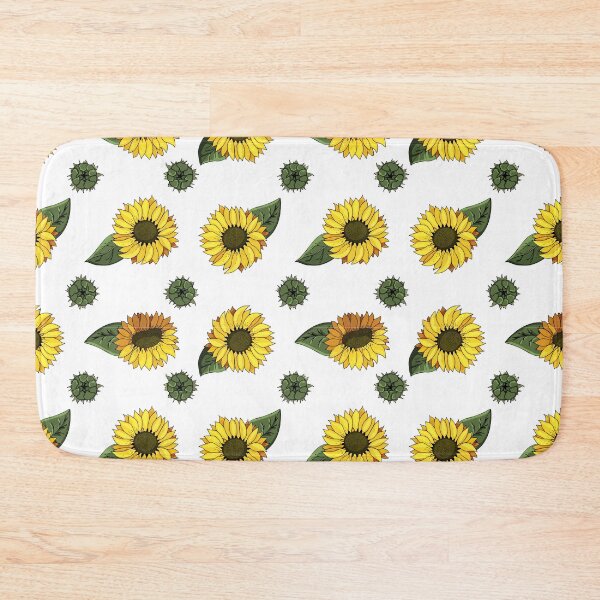 Item preview, Blooming Golden Sunflower Botanical Seamless Pattern designed and sold by Dynamisa.