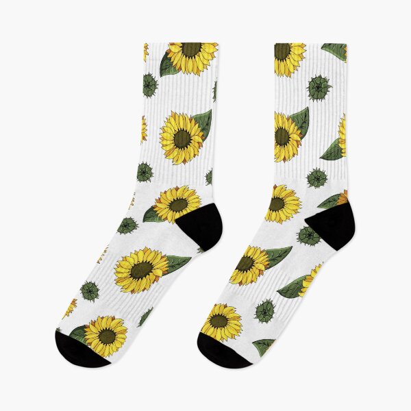 Item preview, Blooming Golden Sunflower Botanical Seamless Pattern designed and sold by Dynamisa.