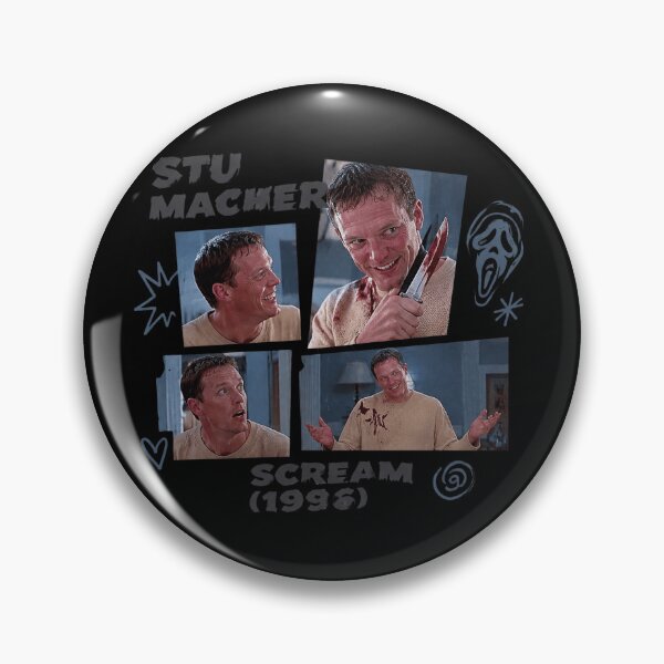 Item preview, Stu Macher Retro Billy Loomis Scream 1996 Horror Movie designed and sold by BethanyAguirre.