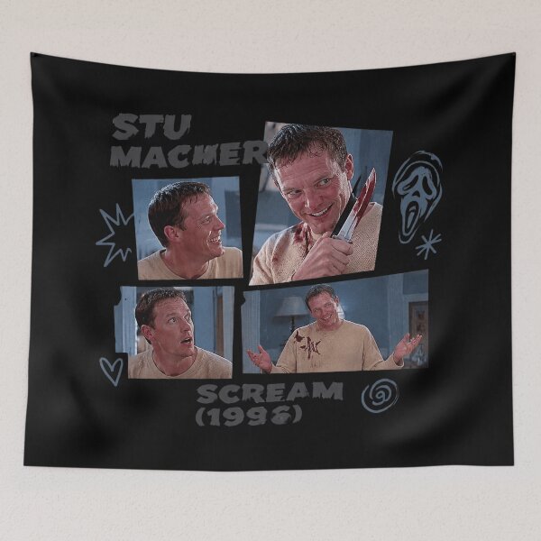Item preview, Stu Macher Retro Billy Loomis Scream 1996 Horror Movie designed and sold by BethanyAguirre.