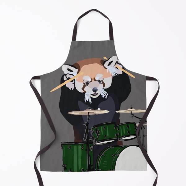 Item preview, Red Panda Drummer Boi designed and sold by B-wills-2-art.