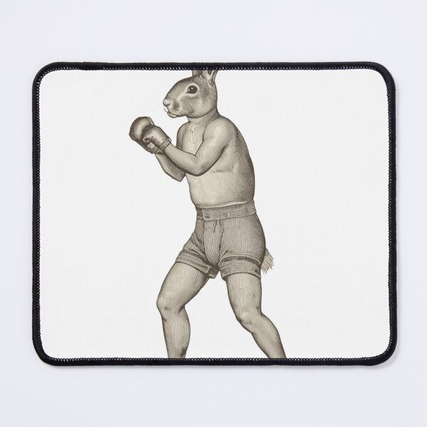 Item preview, Victorian Gentleman Boxing Rabbit Vintage Bare Knuckle Pugilist designed and sold by Martial-Art-23.