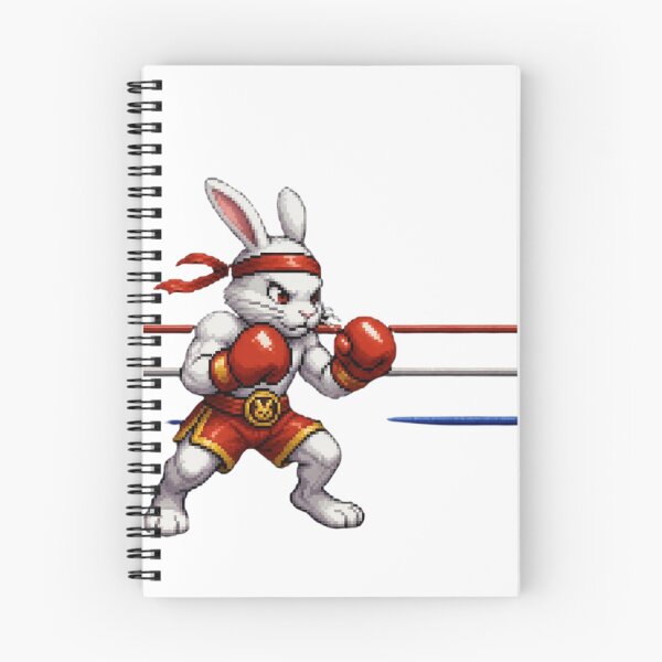Item preview, Pixel Art Boxing Rabbit 8-Bit Arcade Video Game Fighter designed and sold by Martial-Art-23.