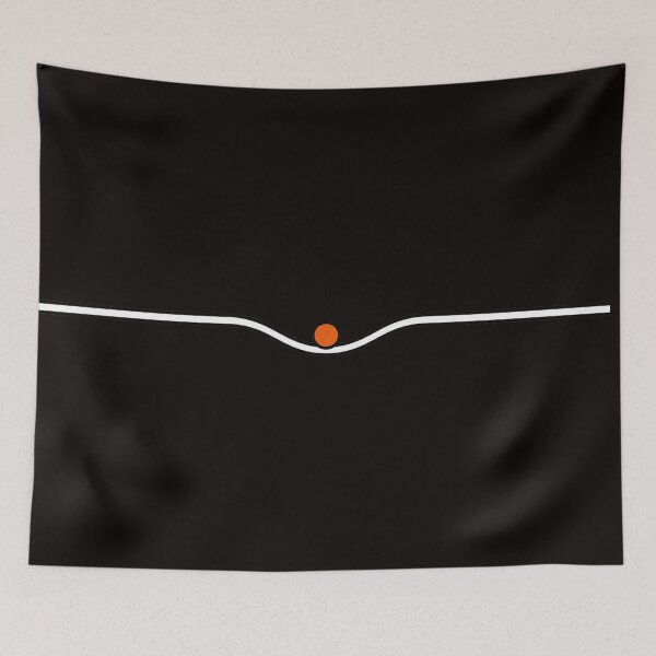 Item preview, The Center of Gravity – Minimalist Line Art About Balance & Presence designed and sold by zhivago1980.