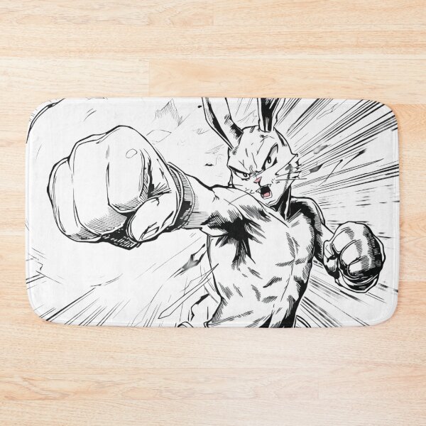Item preview, Manga Boxing Rabbit Dynamic Action Anime Fighter Art designed and sold by Martial-Art-23.