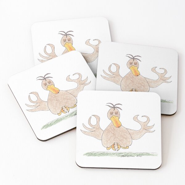 Artikelvorschau, Yoga-Ente, Yoga-Ente entworfen und verkauft von Anke‘s Bazaar.