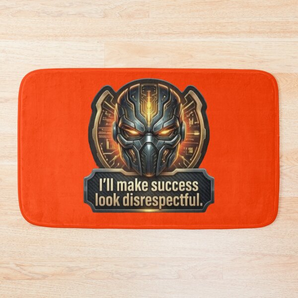 Item preview, I'll Make Success Look Disrespectful Cyber Mask Sticker designed and sold by Scro-Ciob-Shop.