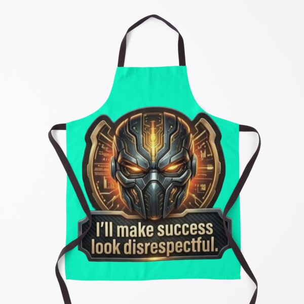 Item preview, I'll Make Success Look Disrespectful Cyber Mask Sticker designed and sold by Scro-Ciob-Shop.