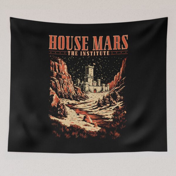 Item preview, House Mars The Institute Red Rising Pierce Brown Bookish Fan Art designed and sold by CoreyBurch.