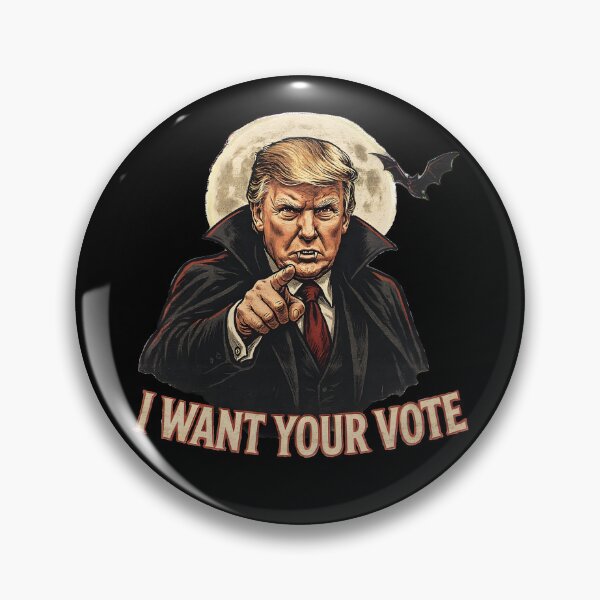 Item preview, I Want Your Vote Spooky Trumpcula Trump Halloween designed and sold by Fitswear.