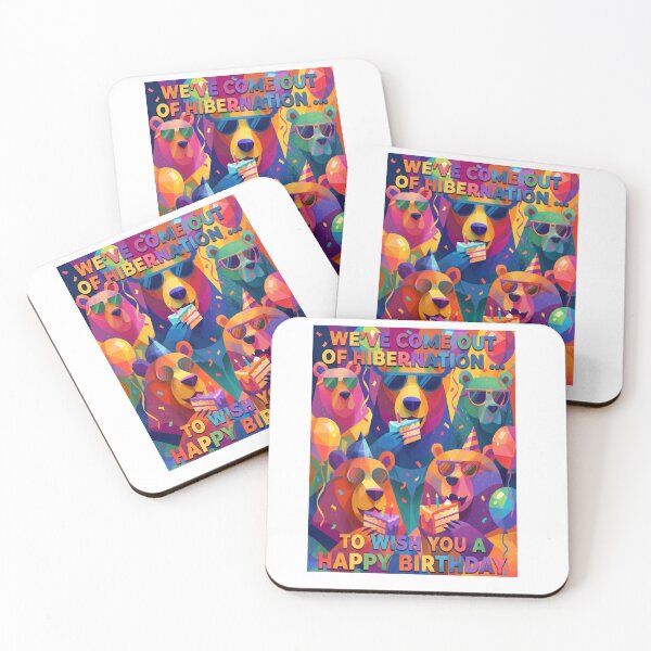 Item preview, Bear Birthday  designed and sold by randynash.