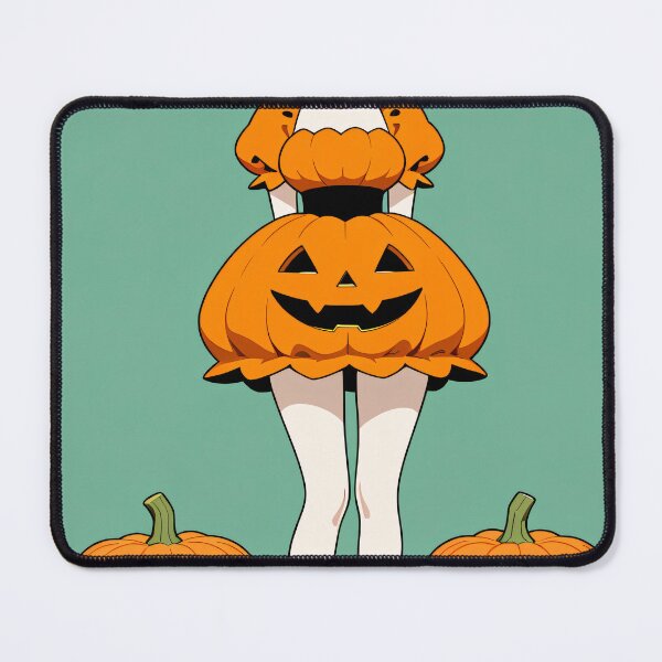 Item preview, Pumpkin Patch Anime Girl designed and sold by Sophia-Ltd.