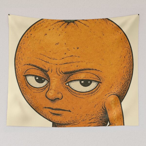 Item preview, Orange man designed and sold by The King's general goods.