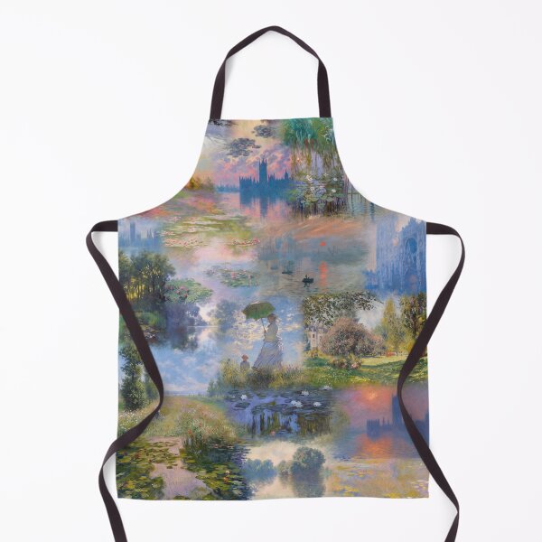 Item preview, Claude Monet Collection: Collected Paintings Collage designed and sold by Mr Mustard Prints.