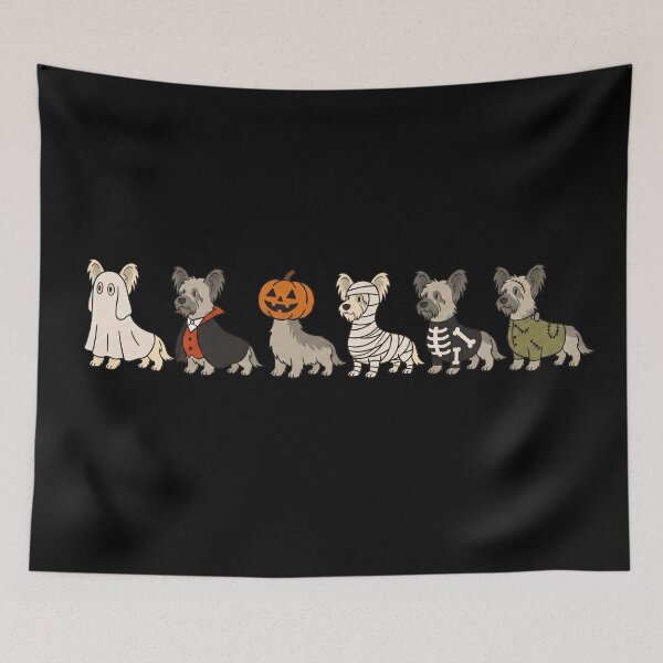 Item preview, Funny Skye Terrier Halloween Costume Trick or Treat Mom Dad Kids designed and sold by FurryHavenPH.