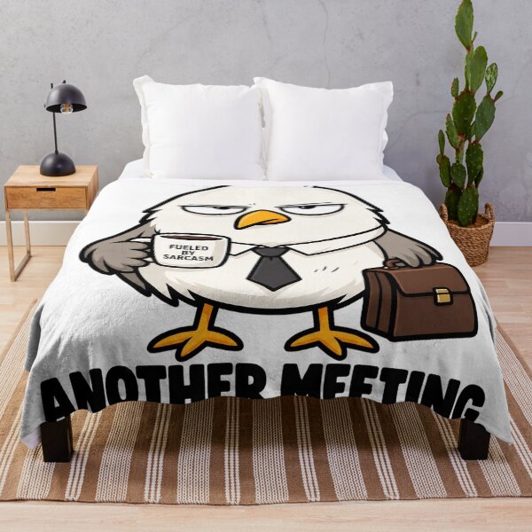 Item preview, Sarcastic Office Bird Meeting Humor designed and sold by maybe man couple cooper.