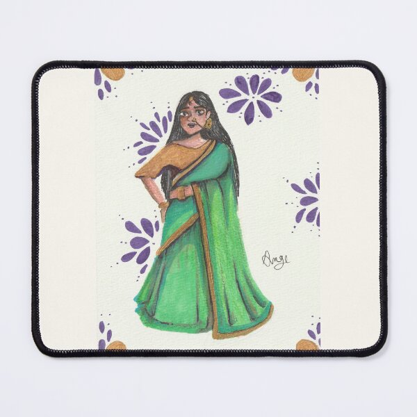 Item preview, Woman in a Sari designed and sold by AngeArtiste.