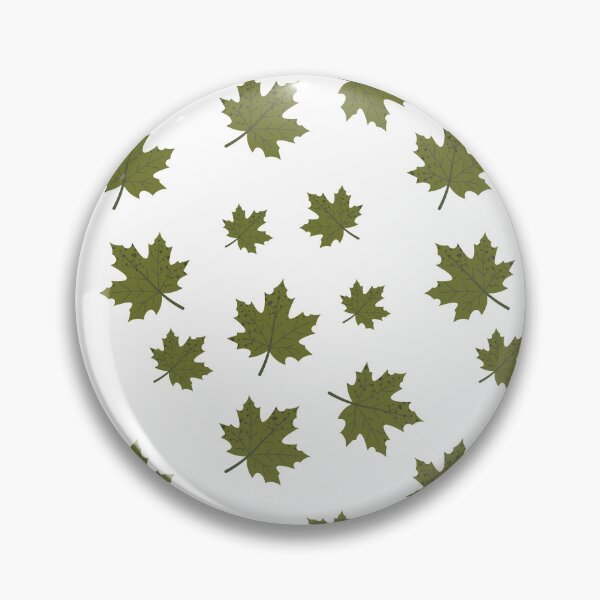 Item preview, Green Maple Leaves Seamless Pattern designed and sold by BetweenForms.