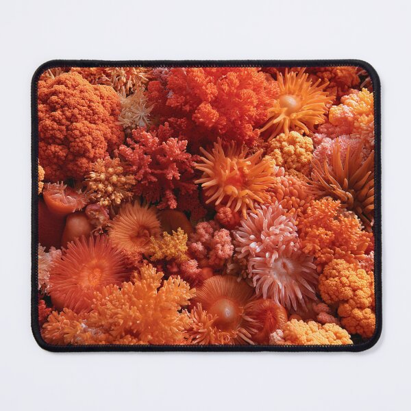 Item preview, Organic Worlds: Ember Reef — Coral Macro Landscape designed and sold by Atlas-of-Worlds.