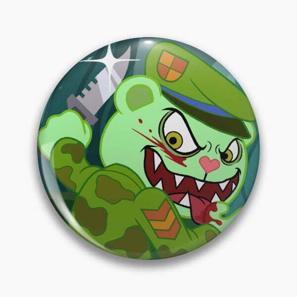 Item preview, The BEAR-ly Sane Soldier, Fliqpy (Flippy) designed and sold by oilmonsta.