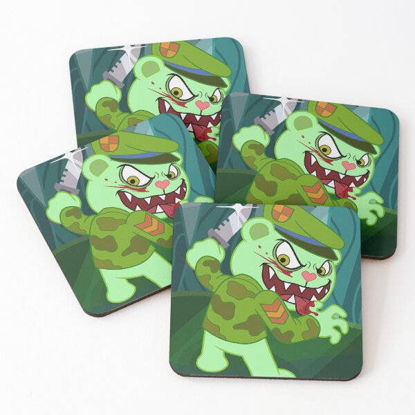 Item preview, The BEAR-ly Sane Soldier, Fliqpy (Flippy) designed and sold by oilmonsta.