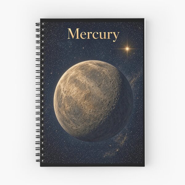Item preview, Mercury Planet Astronomy Space Art designed and sold by PhoceaWallpaper.