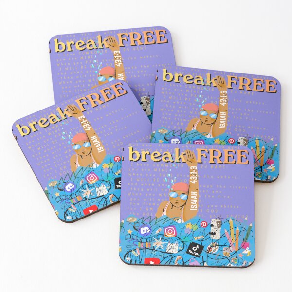 Item preview, Graphic Design - Isaiah 43:1-3 Break Free designed and sold by Boy and Belugee.