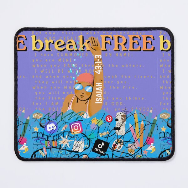 Item preview, Graphic Design - Isaiah 43:1-3 Break Free designed and sold by Boy and Belugee.