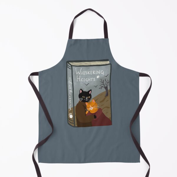 Item preview, Whiskering Heights Cat Print | Wuthering Heights Inspired Wall Art | Funny Literary Cat Art designed and sold by booksnbobs.