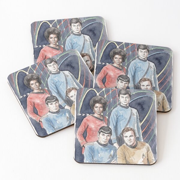 Item preview, Star Trek: Kirk, Spock, Uhura, and Bones designed and sold by sid1802.