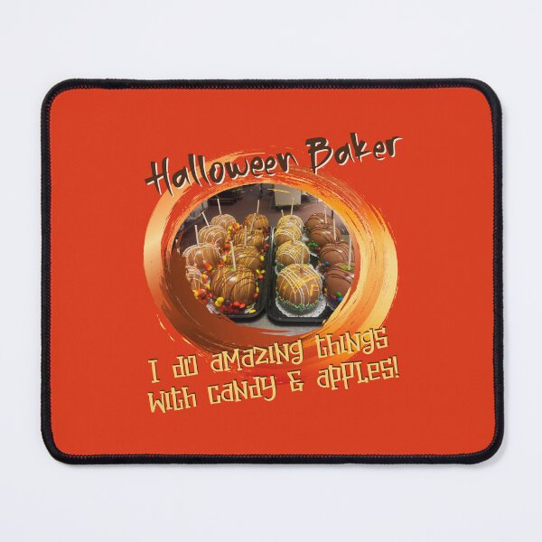 Item preview, Halloween Baker (on Orange) designed and sold by PawsitiveMum3.