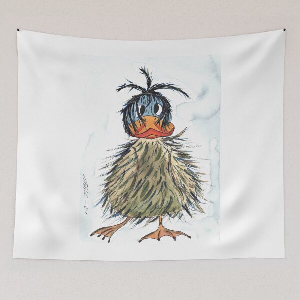 Item preview, Bad Hair Day Duck designed and sold by Anke‘s Bazaar.