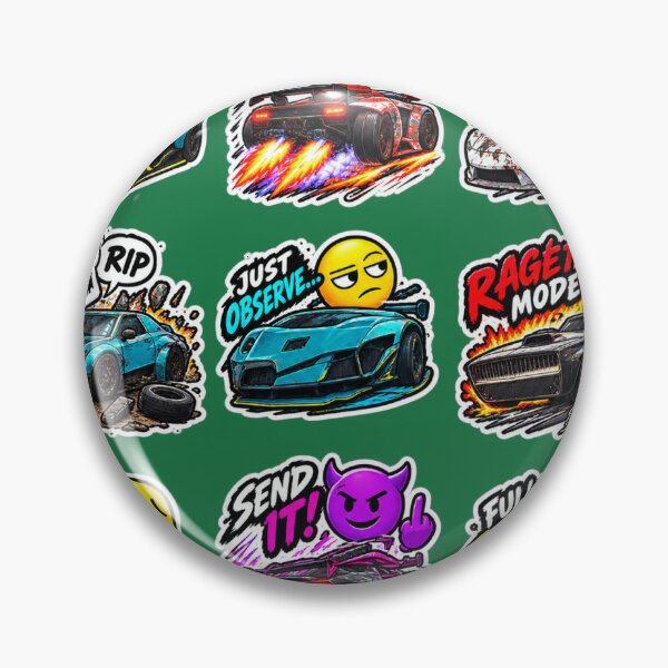 Item preview, Legendary Ride Car Meme Sticker Sheet designed and sold by Debnath-Garage.