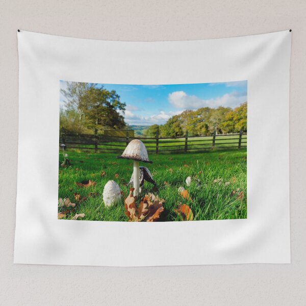 Item preview, Shaggy Ink Caps On An Autumn Day In Somerset designed and sold by Dorset Girl.