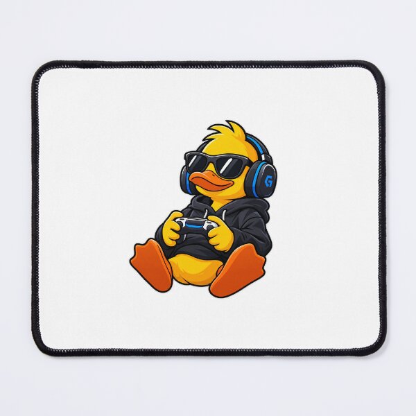 Item preview, Gamer Duck with Headphones - Cool Gaming Duck Graphic designed and sold by VYBEHAUS.