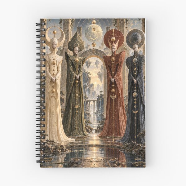 Item preview, Guardians of the Threshold – Celestial Spiritual Fantasy Art designed and sold by SacredLensV.