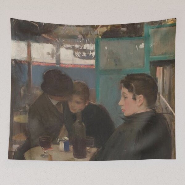 Item preview, Interior del Moulin de la Galette designed and sold by SharonTheFirst.